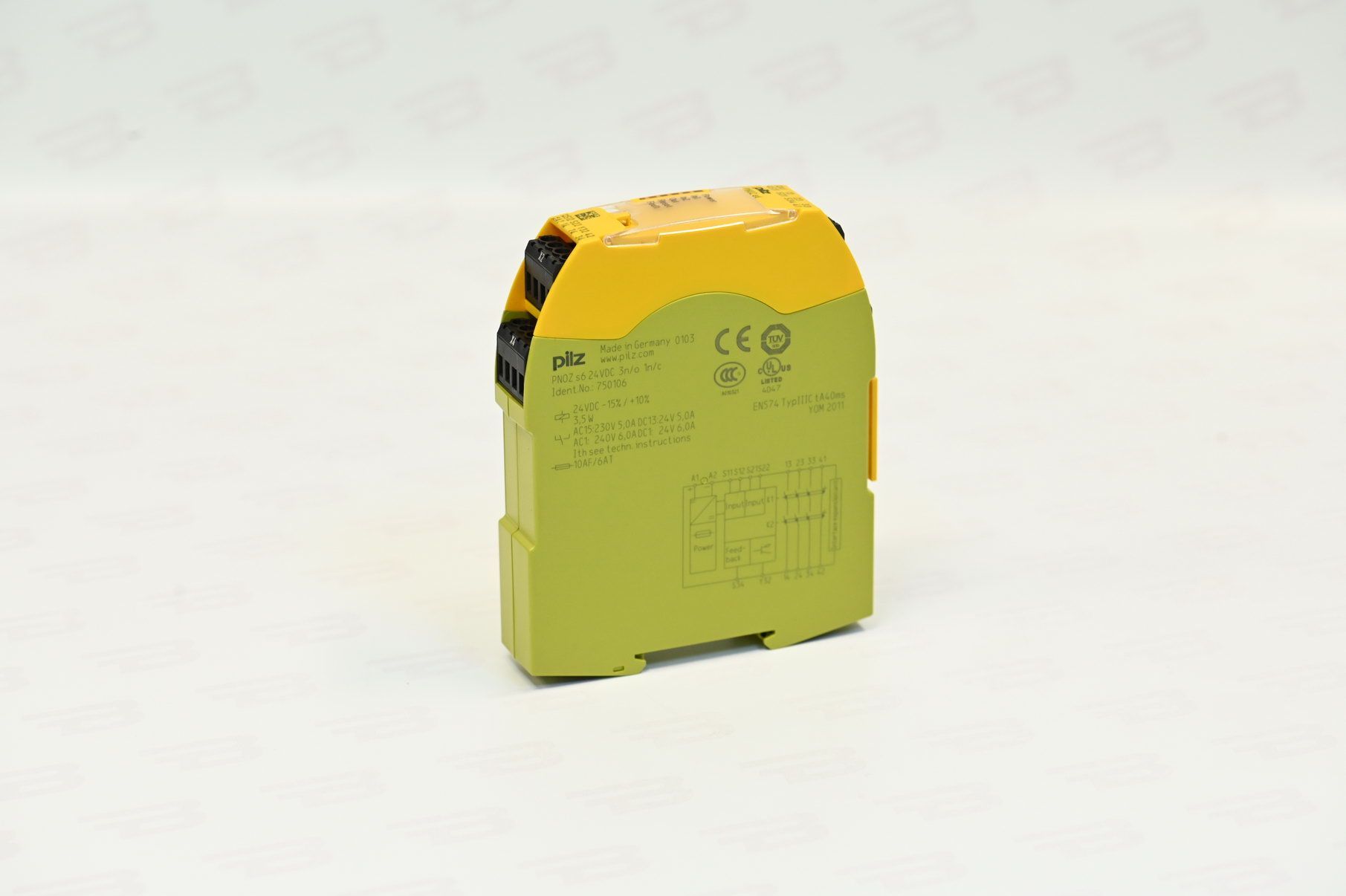 Pilz 750106 PNOZ s6 24VDC 3 n/o 1 n/c 
