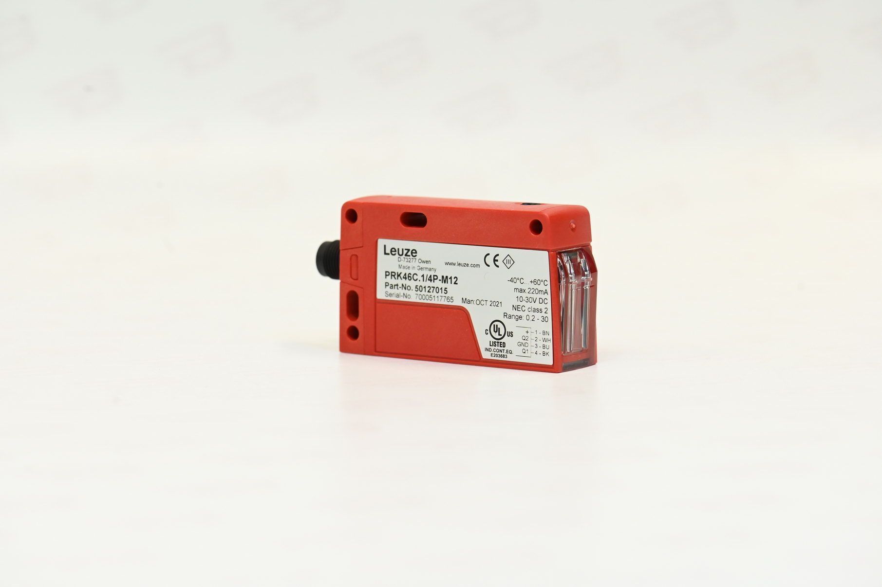 Leuze Electronic 50127015 PRK46C.1/4 P-M12 