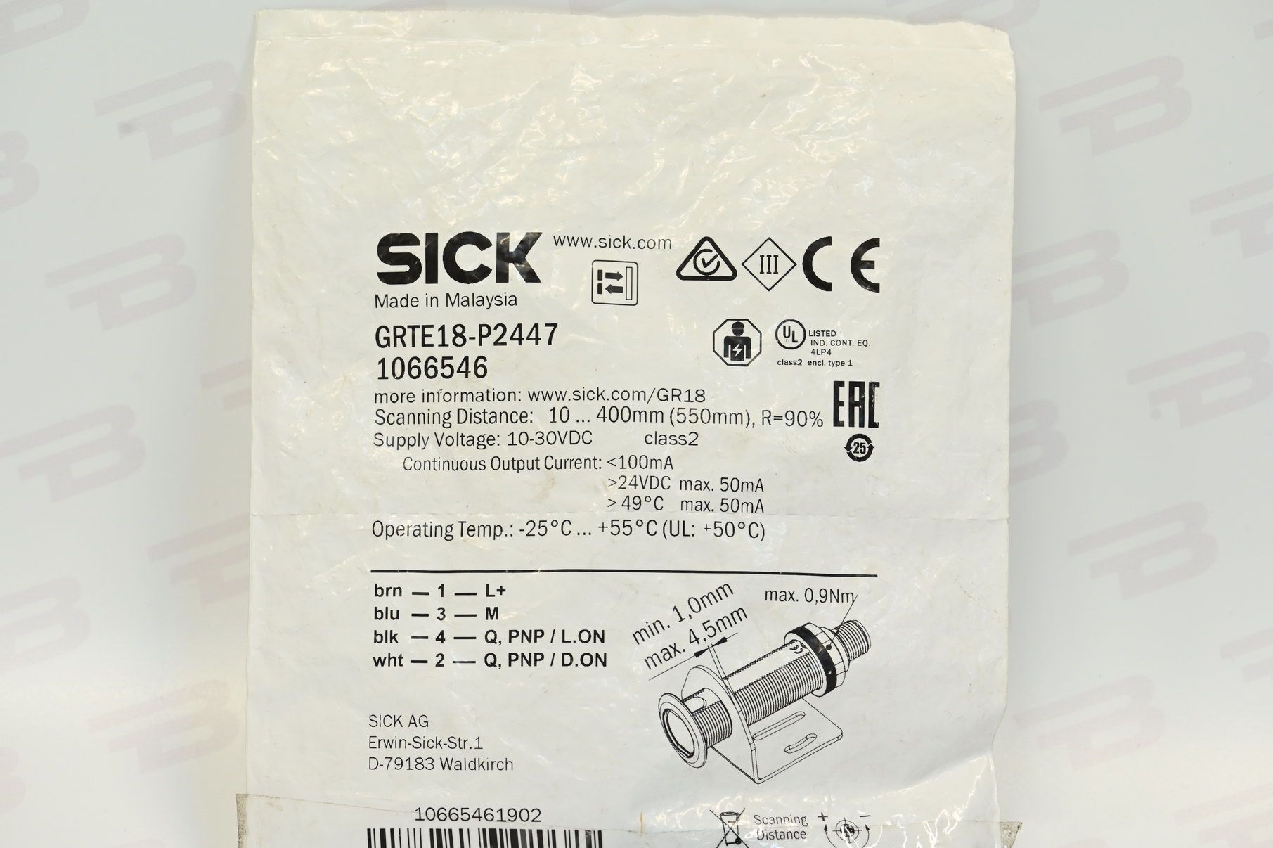 SICK 1066546 GRTE18-P2447 