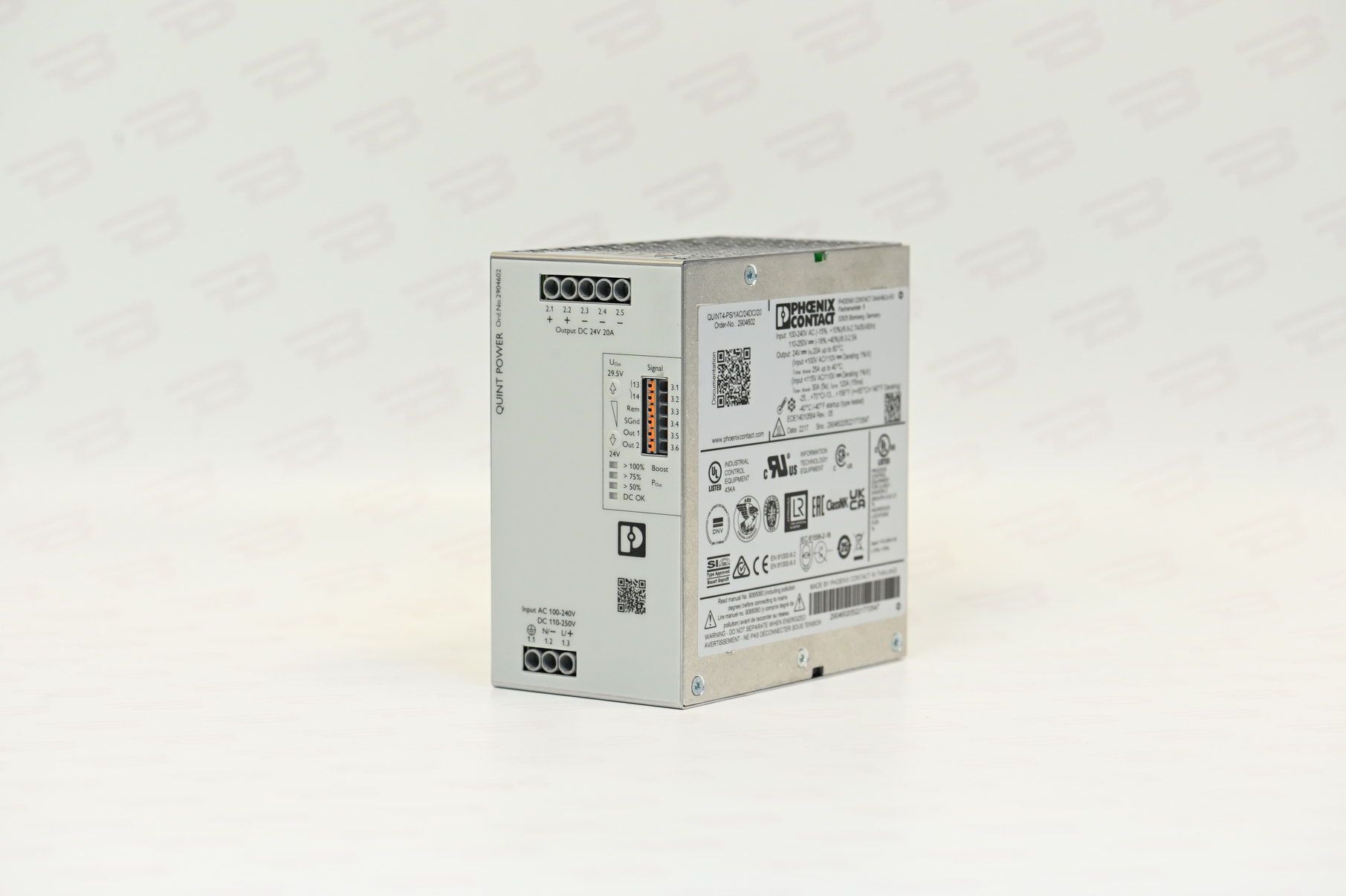 Phoenix contact 2904602 QUINT4-PS/1AC/24DC/20 