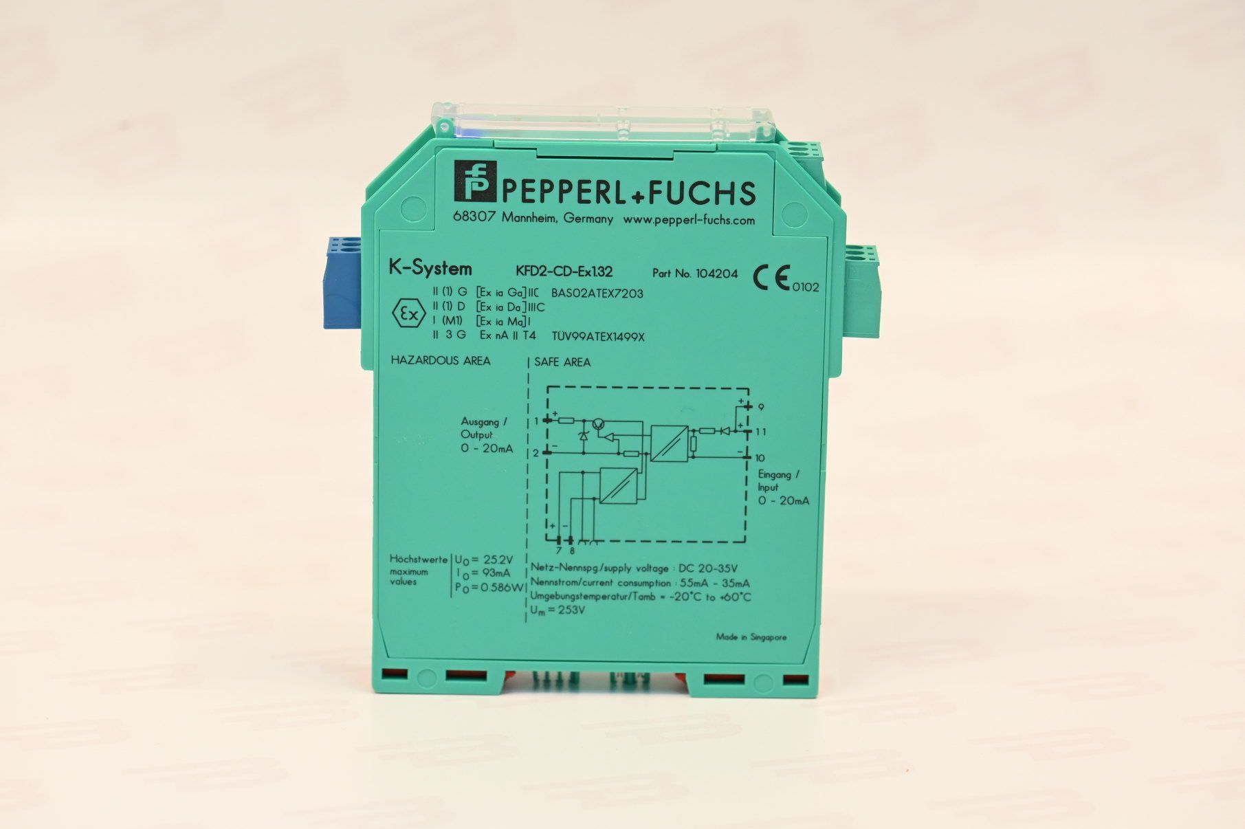 Pepperl+Fuchs 104204 KFD2-CD-Ex1.32 