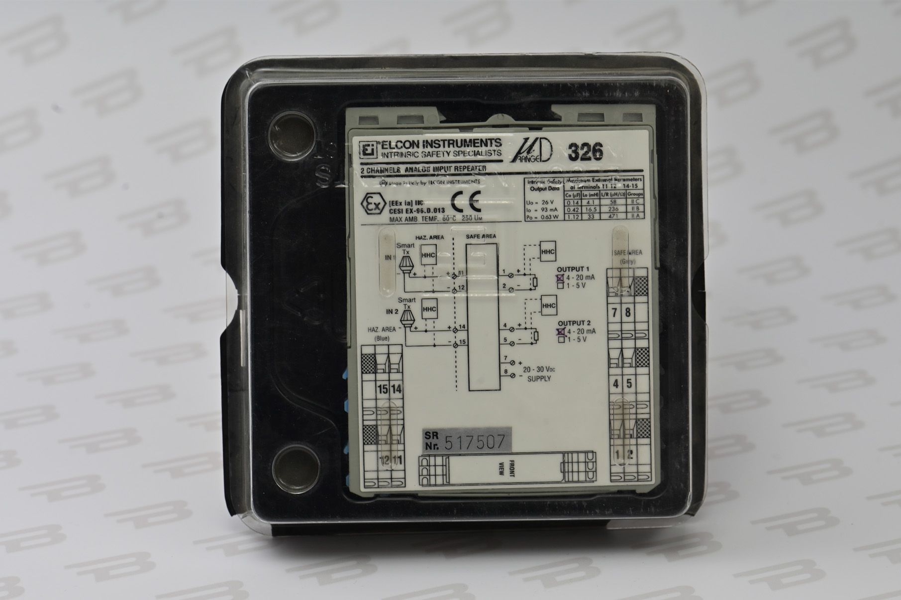 ELCON INSTRUMENTS Range D326 