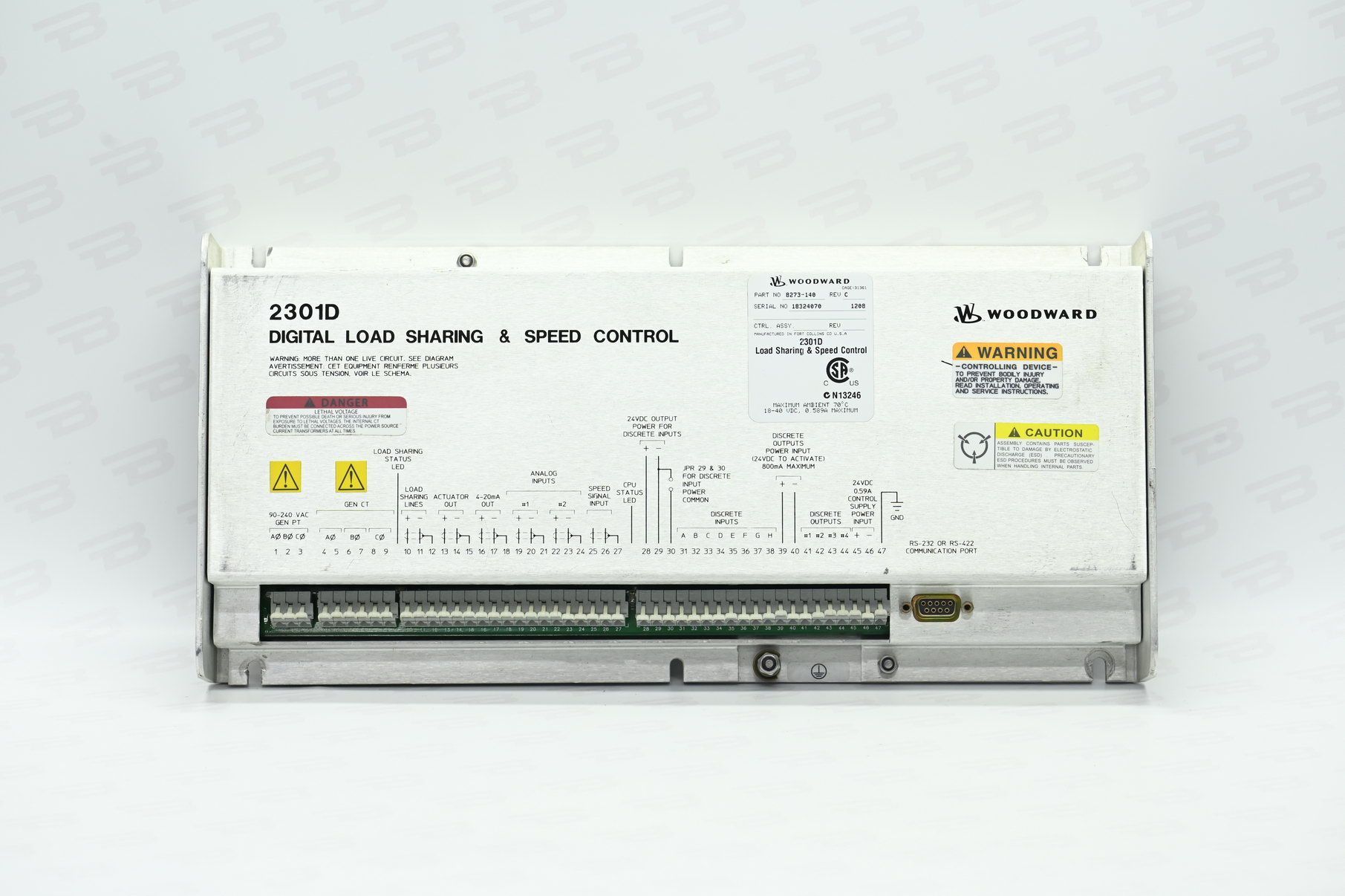 Woodward 8273-140 2301D 