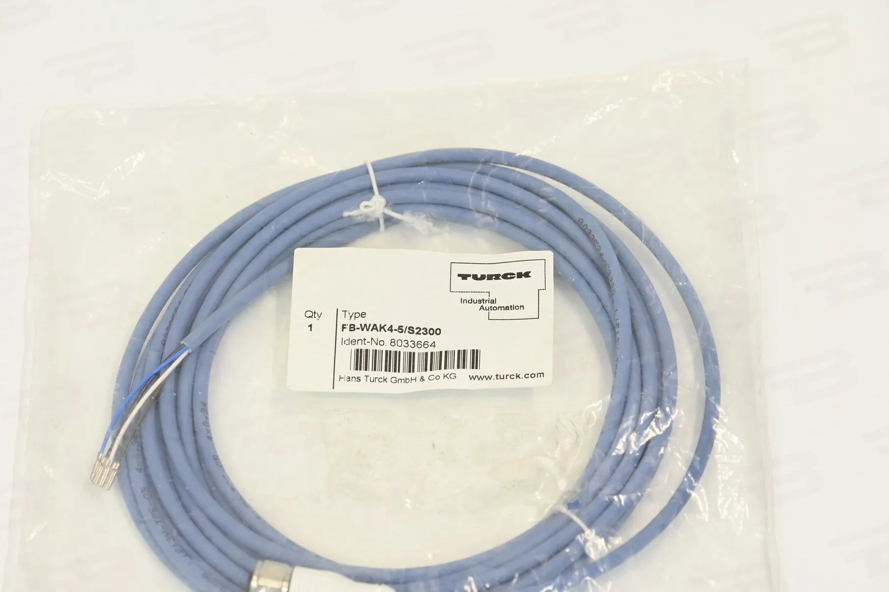 Turck 8033664 FB-WAK4-5/S2300 