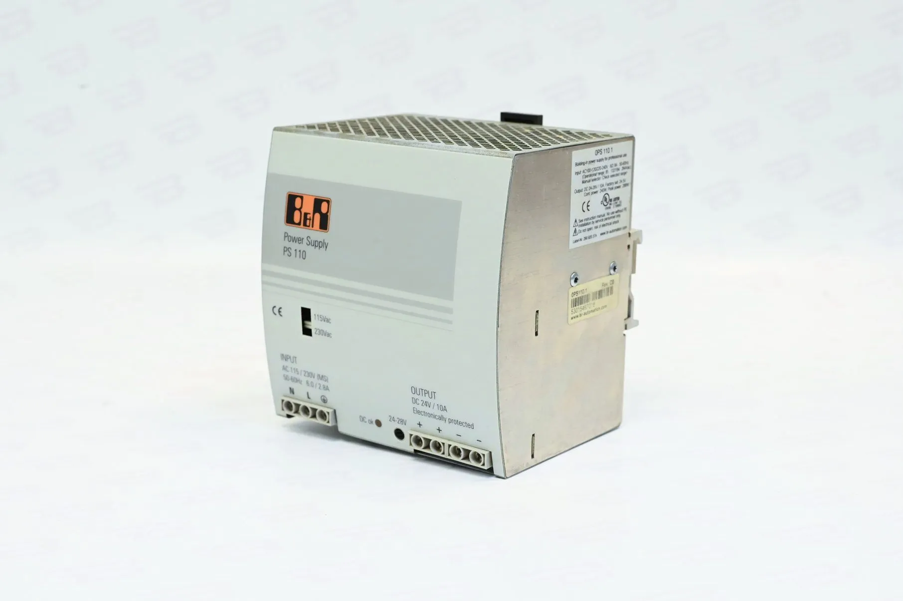 Блок питания 24 В постоянного тока B&R Automation 0PS110.1 