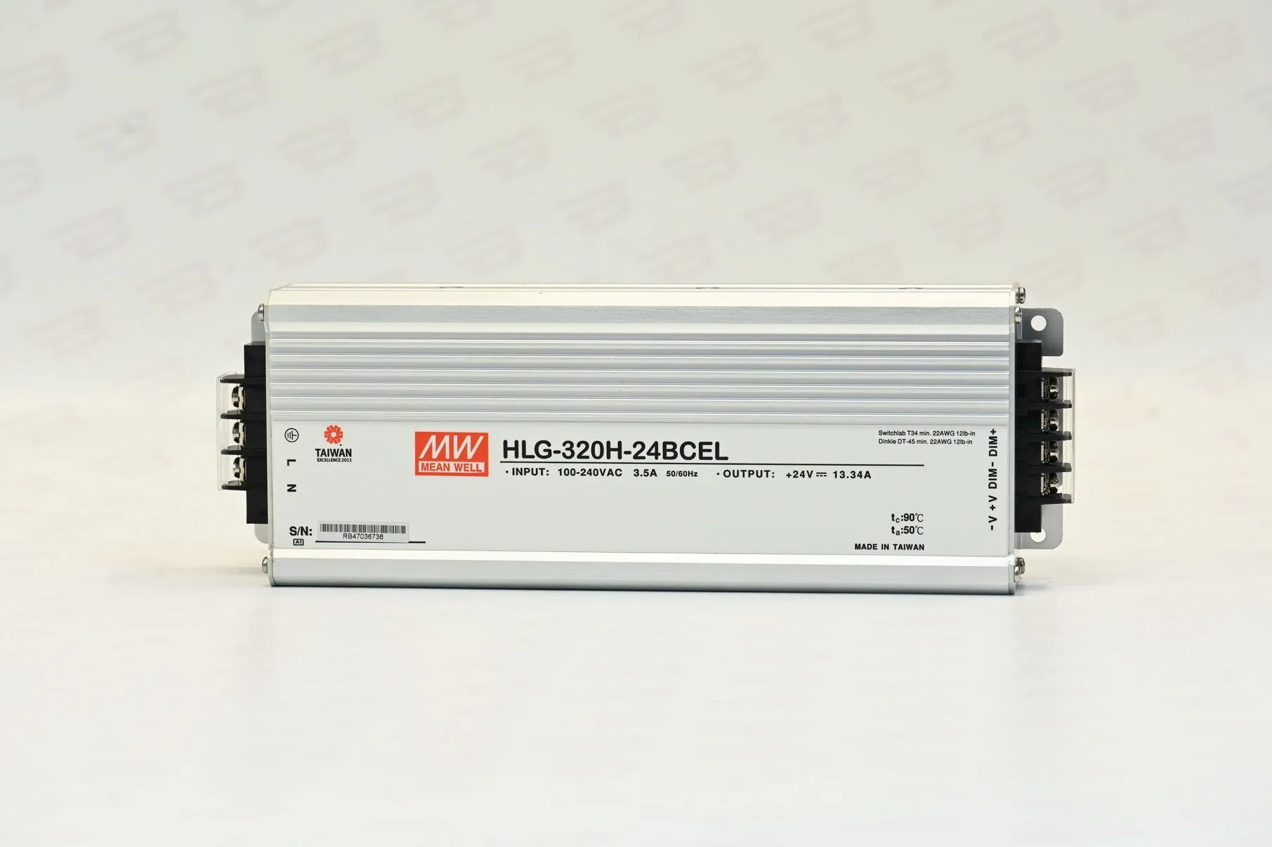 MEAN WELL HLG-320H-24BCEL 